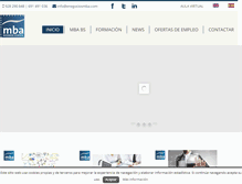 Tablet Screenshot of enegociosmba.com